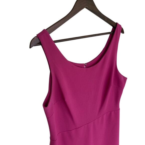 Betsey Johnson Hot Pink Tank Sheath Dress - Size 14 - Picture 2 of 4